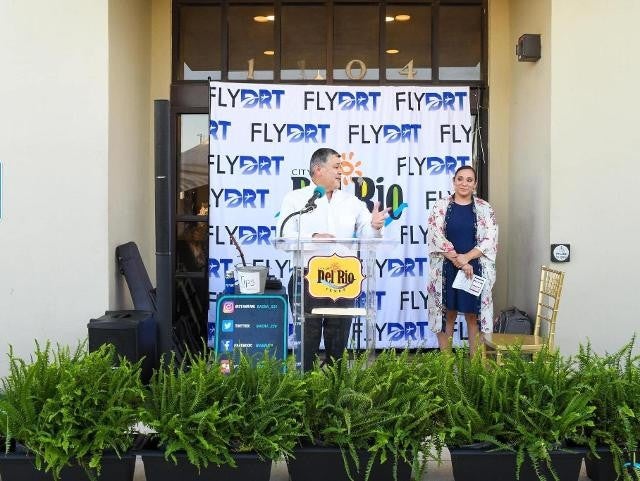 Speaker addressing an audience